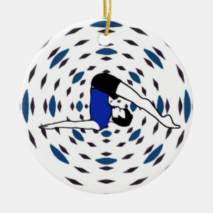 Yoga Poses - Yoga Xmas Ornaments