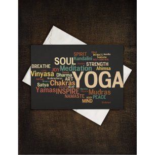 YOGA Post Card