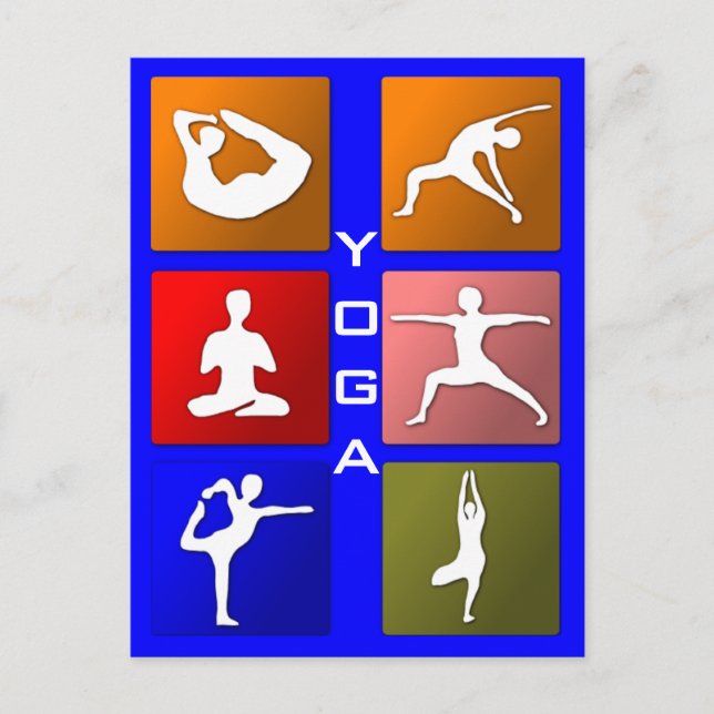 Yoga postcard (Front)