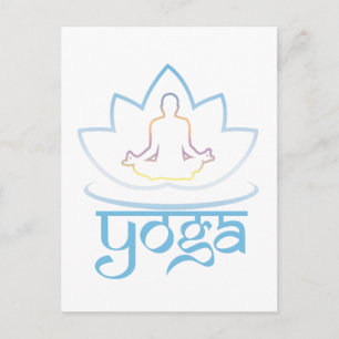 Yoga Postcard