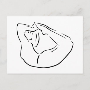Yoga Postcard