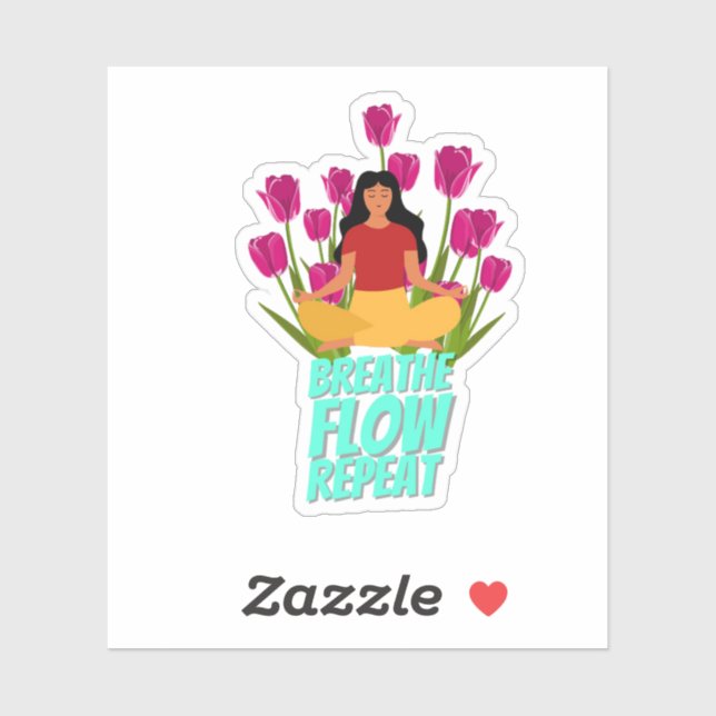 Yoga Quote Sticker  (Sheet)