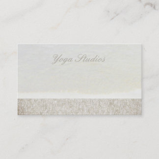 Yoga Reiki Spiritual Healing Water Studio Business Business Card