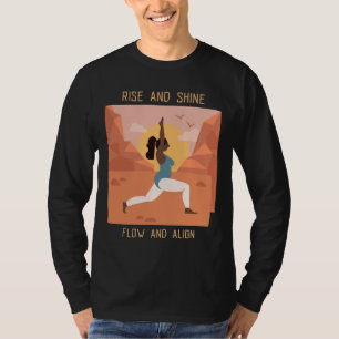 Yoga Rise And Shine Flow And Align T-Shirt