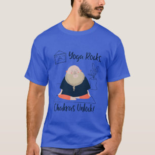 Yoga Rocks Chakras Unlock friend T-Shirt