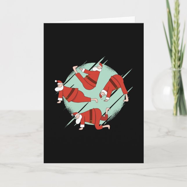 Yoga Santa Card (Front)