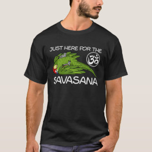 Yoga Savasana Parrot Mexican Red headed Amazon T-Shirt