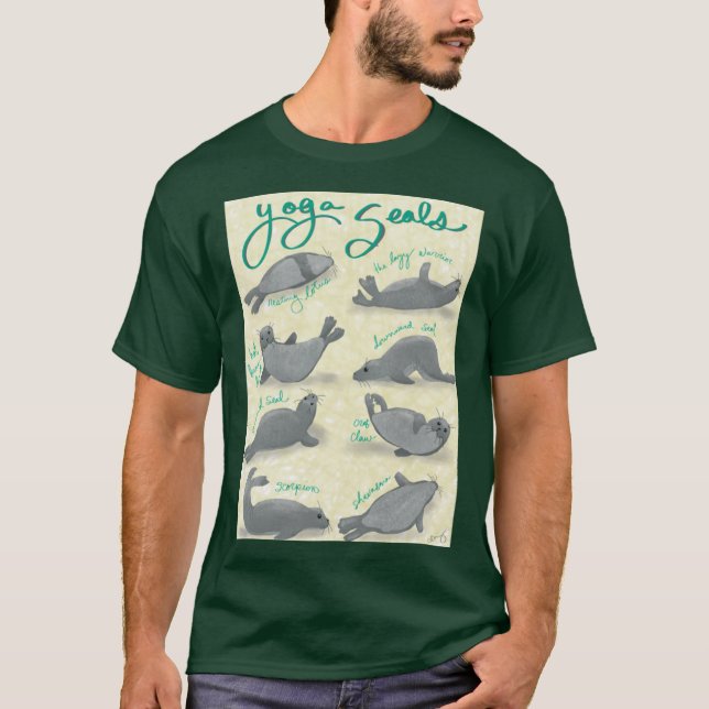Yoga Seals T-Shirt (Front)