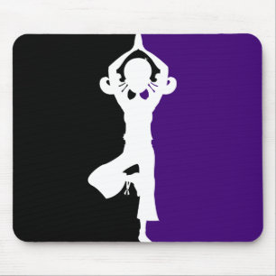 Yoga Silhouette Mousepad