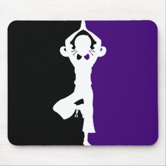 Yoga Silhouette Mousepad
