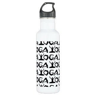 Yoga Silhouettes 710 Ml Water Bottle