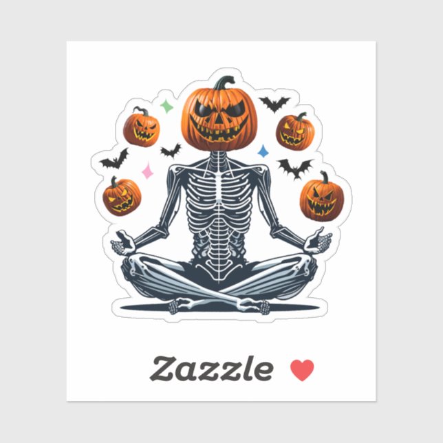 Yoga Skeleton (Sheet)