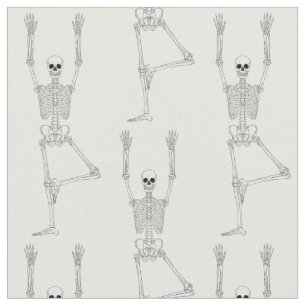 yoga skeleton fabric