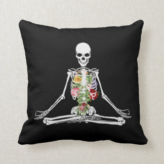 Yoga Skeleton Meditation Pillow
