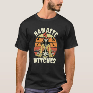 Yoga Skeleton Meditation Sukhasana Pose T-Shirt