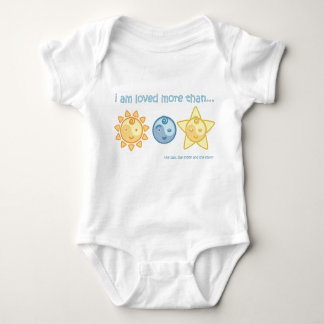 Yoga Speak Baby : I Am Loved Baby Bodysuit