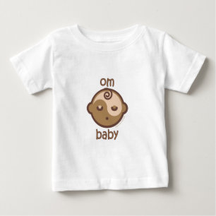 Yoga Speak Baby : Om Baby T-Shirt