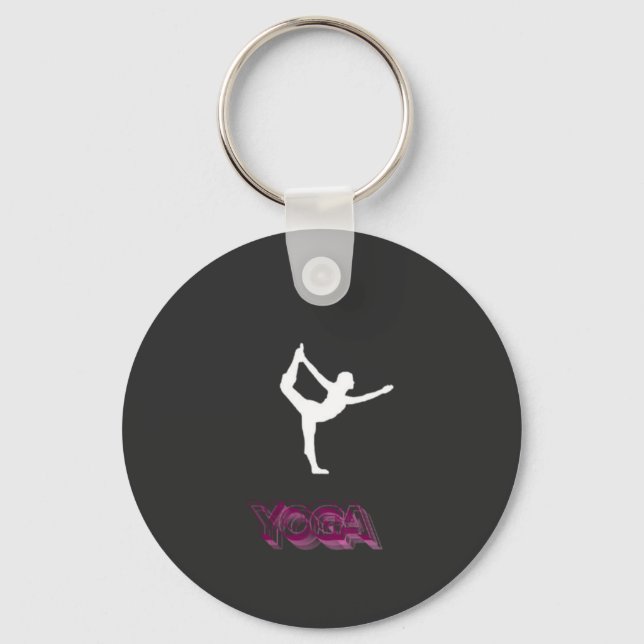 Yoga sports 1 key ring (Front)