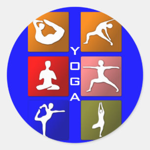 Yoga stickers