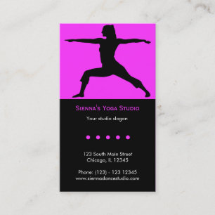Yoga Studio Business Card