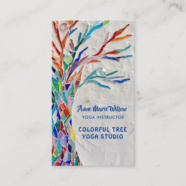 Yoga Studio Business Card (Front)