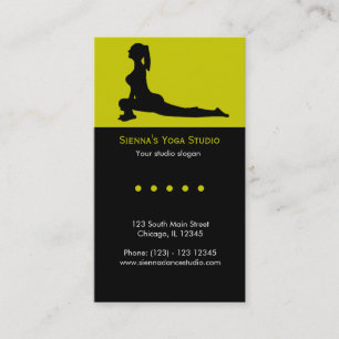 Yoga Studio Business Card