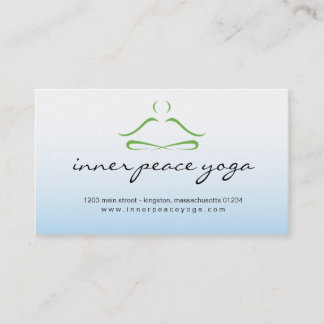 Yoga Studio Business Card
