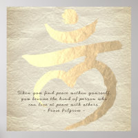 Yoga Studio Instructor Root Chakra Mantra LAM Sign