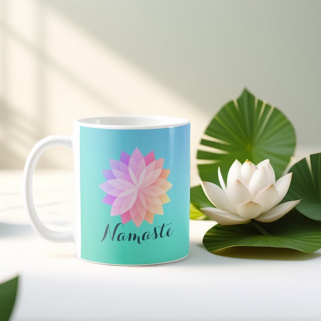 YOGA Studio Meditation Instructor Colourful Mandal Coffee Mug (Creator Uploaded)