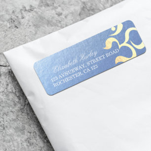Yoga Studio Meditation Instructor Life Coach OM Return Address Label