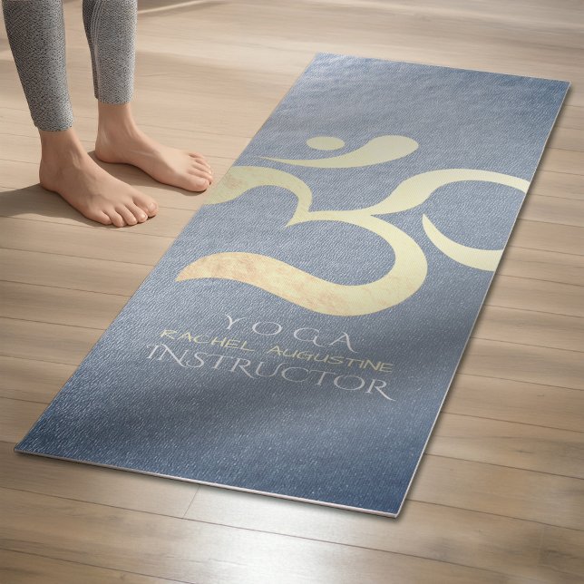 Yoga Studio Meditation Instructor Life Coach OM Yoga Mat (Creator Uploaded)