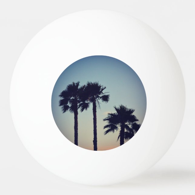 Yoga Sunset Ping Pong Ball (Front)