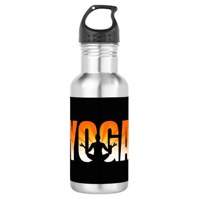 Yoga Sunshine 710 Ml Water Bottle (Front)