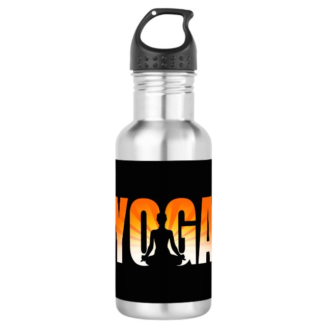 Yoga Sunshine 710 Ml Water Bottle (Front)
