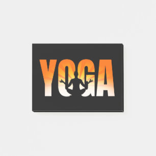 Yoga Sunshine Post-it Notes