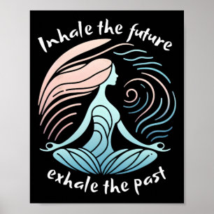 Yoga T Shirts For Women With Sayings Poster