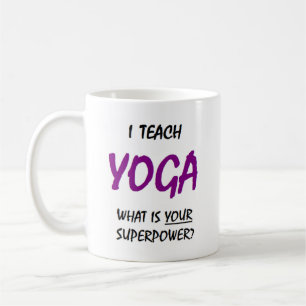 yoga teach coffee mug