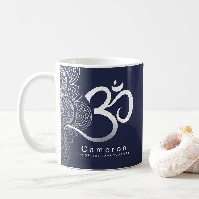 Yoga Teacher Coffee Mug (With Donut)