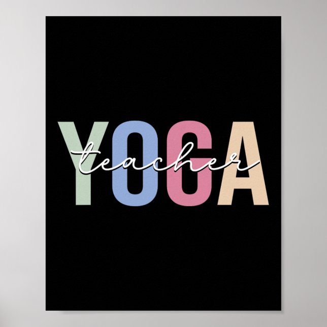 Yoga Teacher Yoga Instructor  Poster (Front)