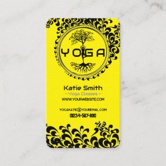 Yoga Teachers / Instructors Business Card