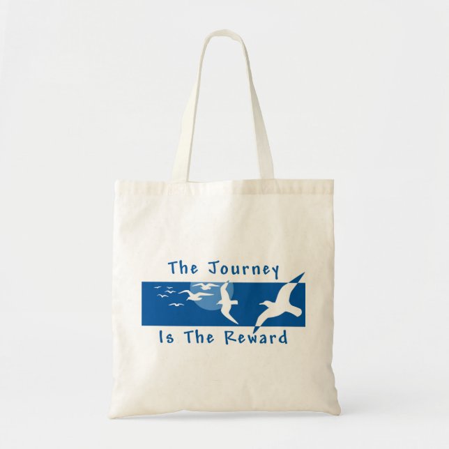 Yoga - The Journey Is The Reward Tote Bag (Front)
