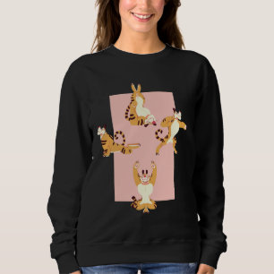 Yoga Tiger Sweatshirt