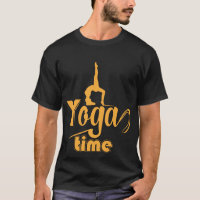 Yoga Time Funny Contortionist Graphic T-Shirt