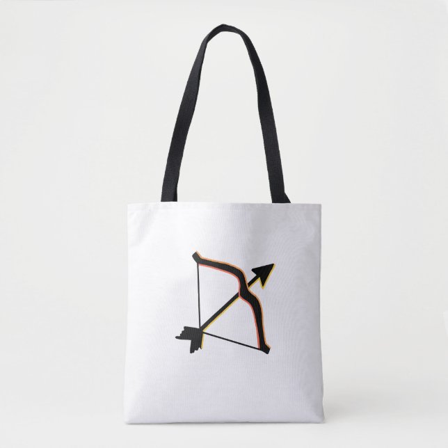 Yoga Tote Shri Ram tote Archery tote archer bow (Front)