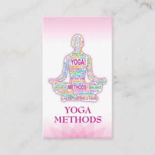 YOGA trainer Business Card