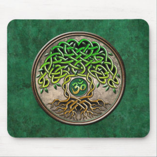 Yoga Tree of Life Mouse Pad