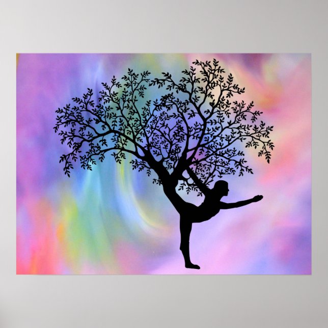Yoga tree of life Poster (Front)