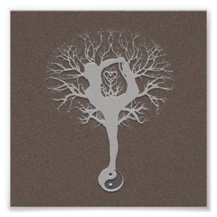 Yoga Tree Photo Print