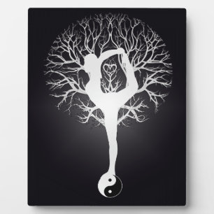 Yoga Tree Plaque