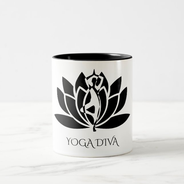 YOGA Two-Tone COFFEE MUG (Center)